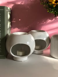 Image 1 of White Prague Wax Warmer 