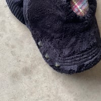 Image 2 of FLEECE STUDDED Y2K TRUCKER HAT