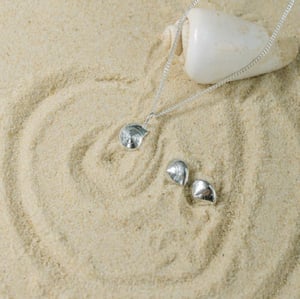 Image of Silver Periwinkle Shell Set