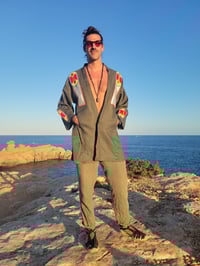 Image 3 of Twinflame Birth Green Kimono