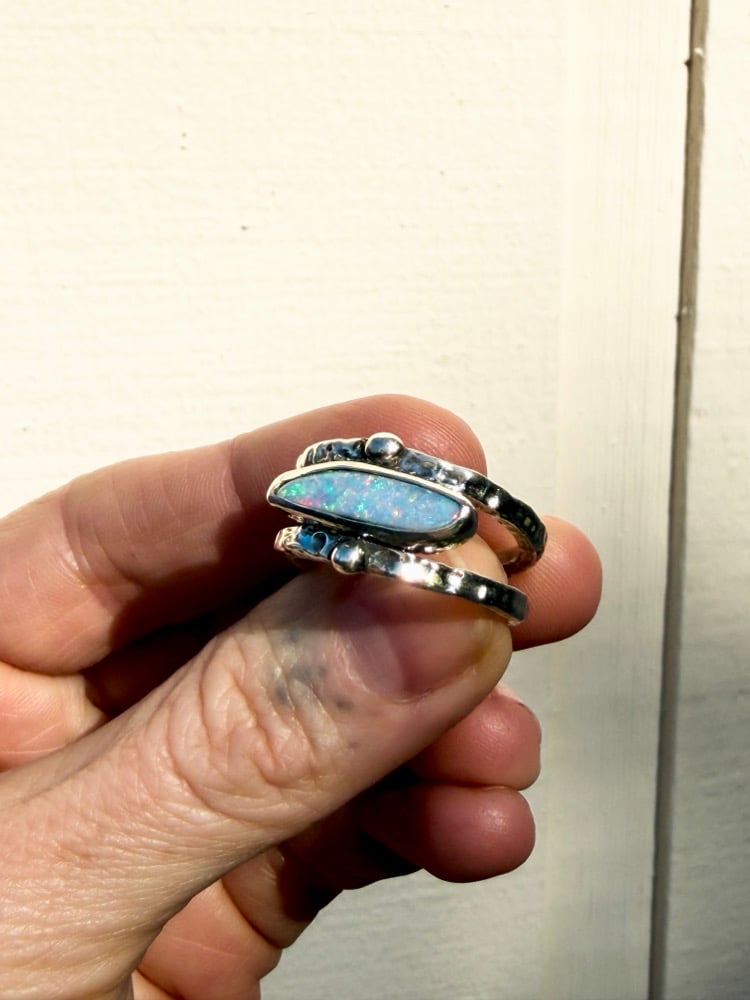OPAL PASSAGE RING / Size 8 Image 2