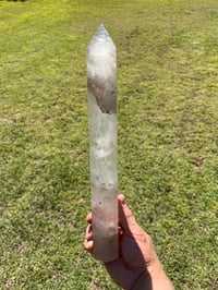 Image 9 of Large Smoky Quartz Generator With Rainbow #1362
