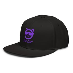 Image of Purp Cool Cat Snapback