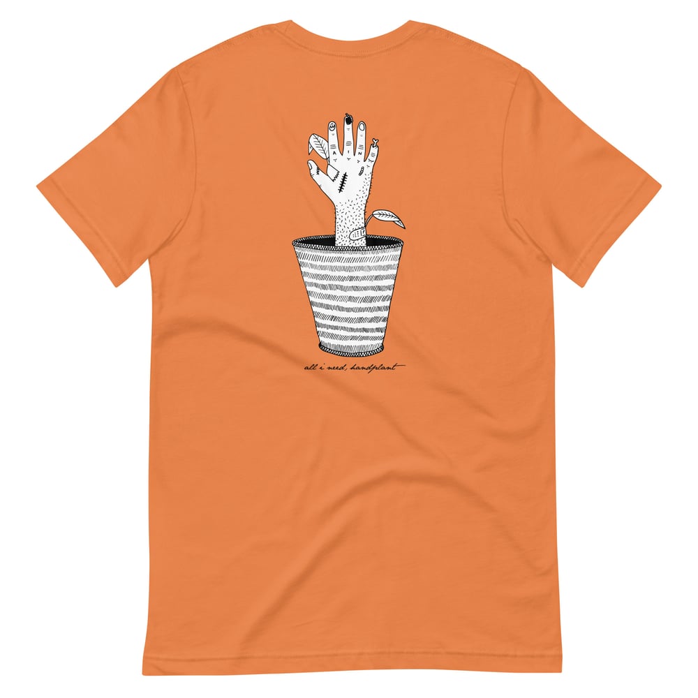 Hand plant Unisex t-shirt