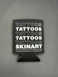 Image 1 of Skin Art Tattoo Koozie