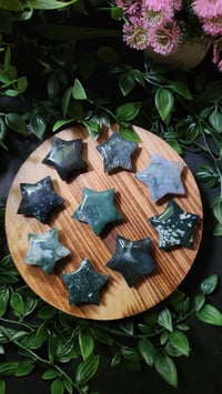 Image 2 of Moss Agate Star