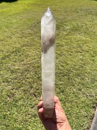 Image 4 of Large Smoky Quartz Generator With Rainbow #1362