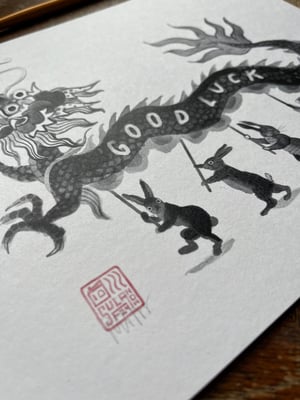 Image of Lucky Dragon Print