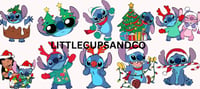 Stitch Christmas tumbler