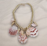 Image 2 of Pink Conch Shell Necklace