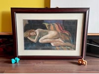 Image 1 of Pastel Female Nude Drawing