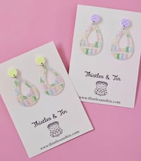 Image 1 of Spotty Easter Dangles - 559