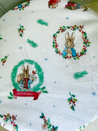 Image 4 of Large bowl and kitchen aid cover - Xmas rabbit 
