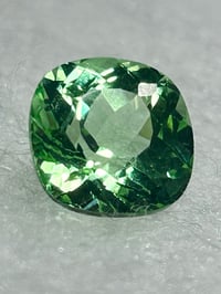 Image 6 of Heated Natural Mint Green Sapphire cushion, 6.80ct