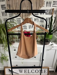 Image 1 of shein tan halter 