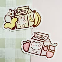 Image 2 of Milk vinyl stickers