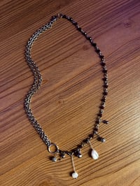 garnet + chain