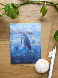 Greeting Card “ A World of Blue”