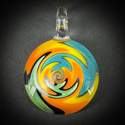 Image of Reversable Spiral Pendant 4