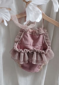 Image 3 of Newborn body-dress for photoshoot | Carlie | dusty pink | photo props