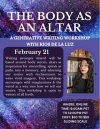 Image of THE BODY AS AN ALTAR (Feb 21)