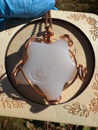 Image 5 of Agate Stars Copper PENDANT ONLY 