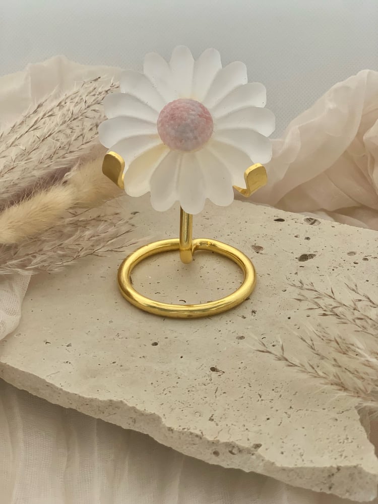 Image of Selenite Flower (stand included) 