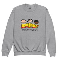 Image 3 of ZEN EXP - “Awesome Human Beings” Youth crewneck sweatshirt