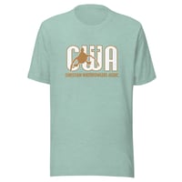 Image 4 of Christian Waterfowlers Association CWA Branded Unisex Staple Bella Canvas 3001 T-Shirt