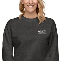 Image 1 of WASBY® Faithwear | Premium Christian Sweatshirt | Walk In Faith, Shine With Purpose