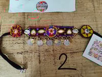 Image 4 of Festie choker pompoms / shells etc