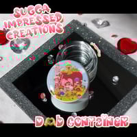 Image 1 of Strawberry Shortcake x Hello Kitty Dab Container