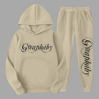 Gwapbaby Beige Jogger Set (mutlu)