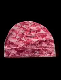 Image 2 of MENS RECTA SKULL BEANIE *PINK*