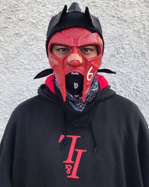 Image of implemonti “Red Ranger: Eternal Cloak” Hoodie