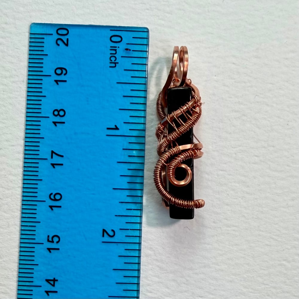 Image of Swirled Black Agate