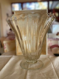 Image 3 of TALL VENETIAN GLASS VASE