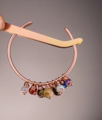 Image 2 of Chakra Charmed Copper Bangle✨