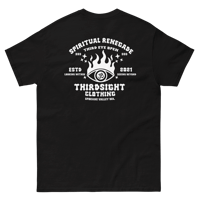 Image 2 of spiritual Renegade White Print Tee 