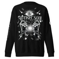Image 9 of autism soul "chains" Unisex Premium Sweatshirt