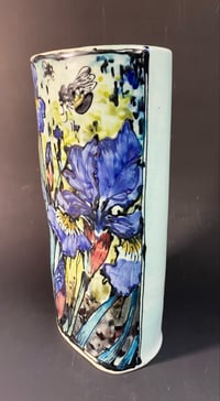 Image 3 of “Iris latifolia” vase