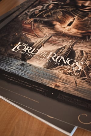 Image of The Fellowship of The Ring (Map Variant) - Artist Proof