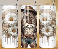 Zach Bryan tattoo girl 20oz tumbler