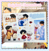 Image 1 of OCS - WINTER STICKER SHEET
