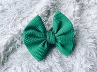 Image 1 of Green | Classic Bow