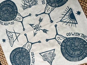 Image of ELEMENTS WATER bandana cloth