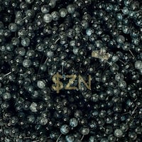 8mm Marble Black