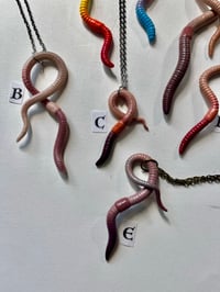 Image 5 of Worm Pendants (Segmented)