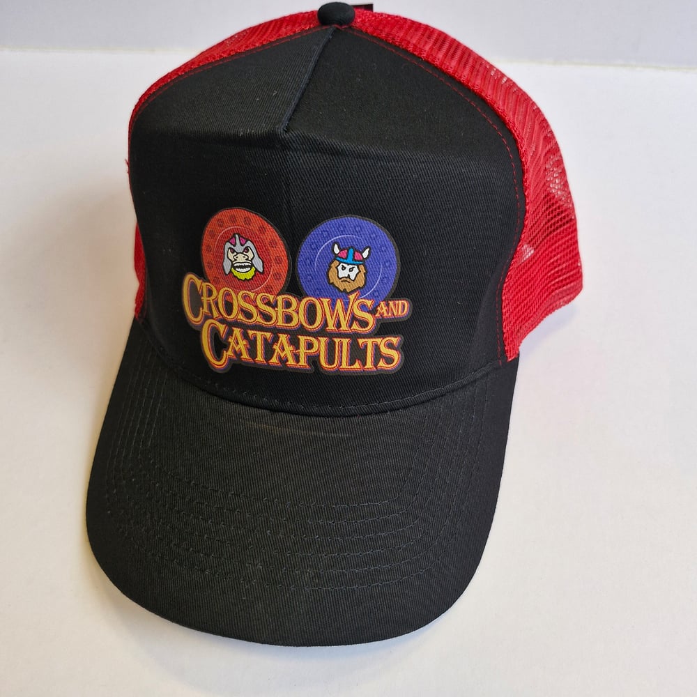 Image of Crossbows & Catapults Inspired Trucker Cap Hat