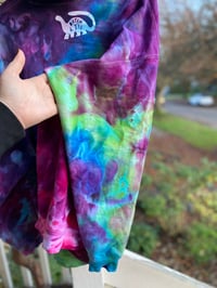 Image 9 of 4XL Mom I’m Scared Come Pick Me Up Tie Dye Hoodie